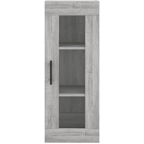  Visoka komoda siva sonome 34,5x34x180 cm od konstruiranog drva Slike