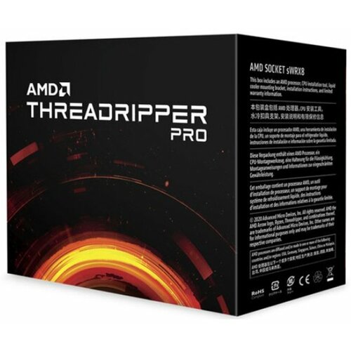 AMD Ryzen Threadripper PRO 3955WX, 16C/32T, 4.3GHz, 72MB, 280W, BOX procesor Slike