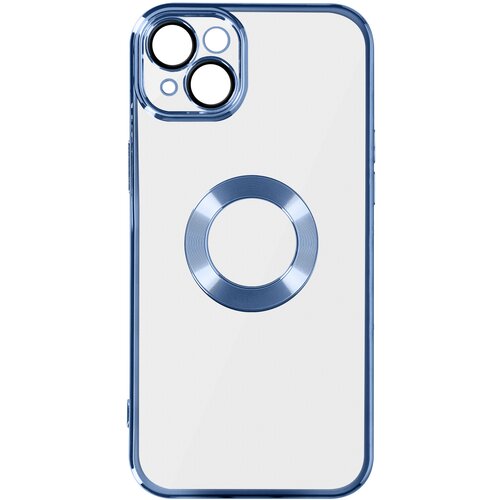 AVIZAR Fleksibilen zašciten ovitek za kamero iz silikonskega gela za iPhone 14 Plus - moder kromiran ucinek, (20640215) Cene