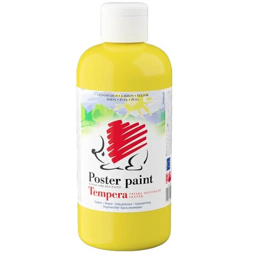 ICO tempera boja za djecu, žuta (limun žuta), 500 ml Cijene