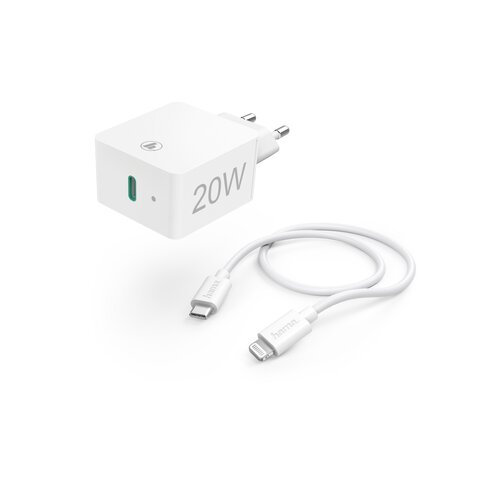 Hama (210563) kućni punjač za telefon+kabl USB C (mu&amp;scaron;ki) na Lightning Slike