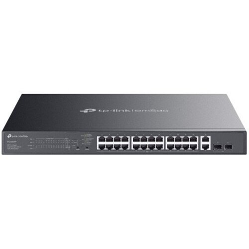 Tp-link Omada ES228GMP mrežni preklopnik Upravljano L2 Gigabit Ethernet (10/100/1000) Podpora za napajanje preko Etherneta (PoE) Črna Cene