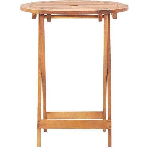 VidaXL 3-dijelni bistro set od tkanine i masivnog drva antracit Slike