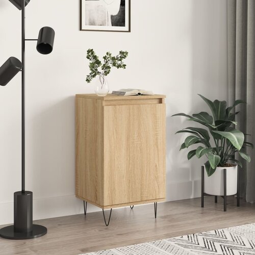 vidaXL Komoda sonoma hrast 40x35x70 cm inženirski les Cene
