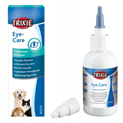 Trixie tečnost za uklanjanje suznih mrlja kod pasa, mačaka i malih životinja 50ml Slike