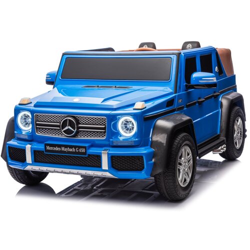  Licencirani auto na akumulator Mercedes Benz MAYBACH G650 STRONG - dvosjed - plavi Cene