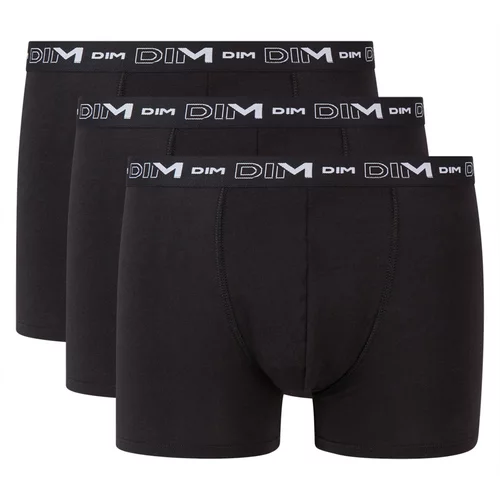 DIM COTTON STRETCH BOXER 3x - Men's boxers 3 - black