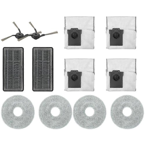 INORCO Nadomestni deli za X40 Pro Ultra, krtačo, filter, mop, vrečko za prah, (21992105) Slike