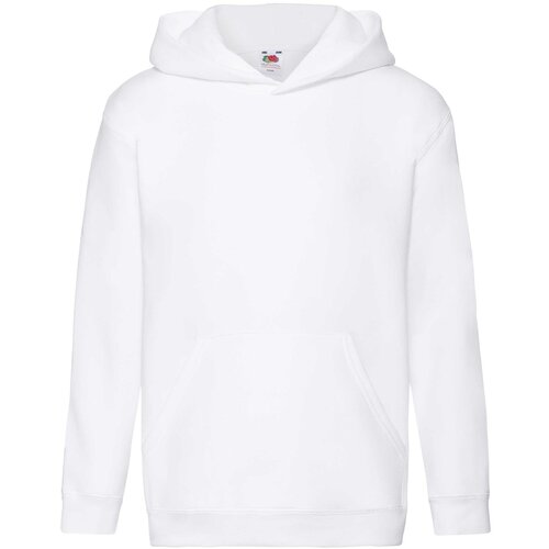 Fruit Of The Loom Biała bluza dziecięca Hooded Sweat Cijene