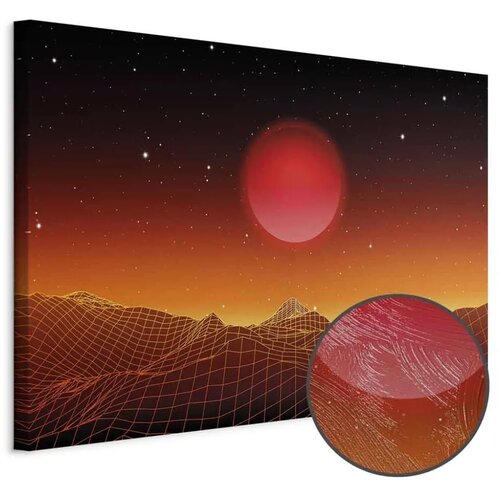  Slika - Futuristic landscape (1 Part) Wide 90x60 Premium Print Cijene