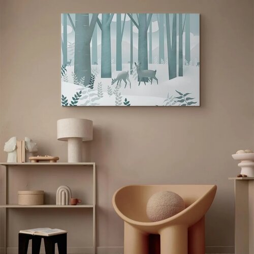  Slika - Fairy-Tale Forest (1 Part) Vertical - First Variant 90x60 Akustična Slike