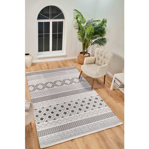 Conceptum Hypnose tepih boyut By052, 200x400 cm, krem-sivi Cene