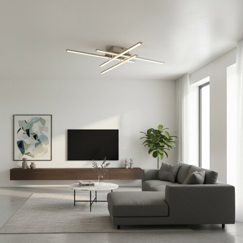  Brilagi - LED plafonsko svetlo STRIPES LED/37W/230V srebrno Slike