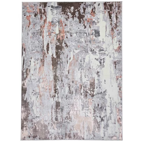 Think Rugs sivo-ružičasti tepih Apollo, 120 x 170 cm