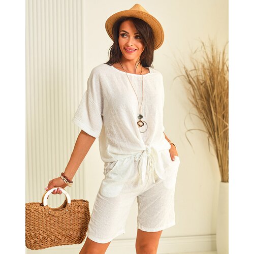 Resti Cotton and linen women's oversize set Cene