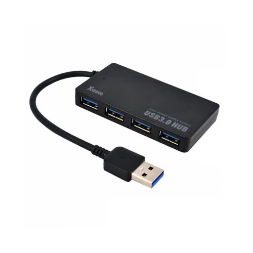 X Wave USB HUB 142 13cm,USB 4-port na USB3+3xUSB2.0 Slike