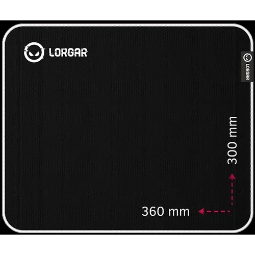 Lorgar Legacer 753 Gaming mouse pad Ultra-gliding surface Purple anti-slip rubber base size: 360mm x