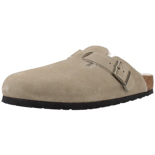 Birkenstock Cokli BOSTON VL/ SHEARLING Kostanjeva Cene
