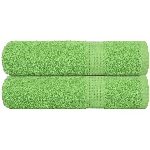 vidaXL Ručnici za ruke FROGN 2 kom. Zelene boje jabuke 50x100 cm 360 g/m² - Jabukova zelena 50 x 100 cm 2 Cene