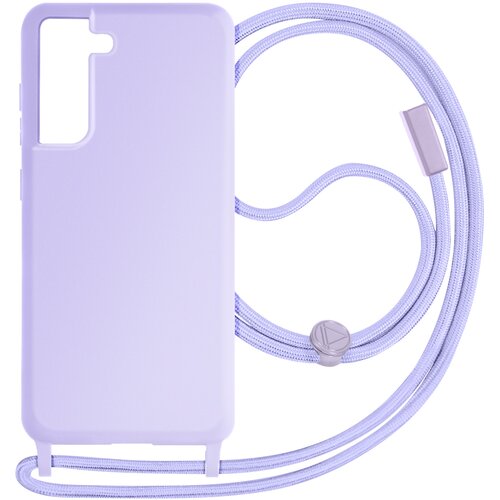 AVIZAR Vrvno ohišje za Samsung Galaxy S21 FE Serija Soft-Touch Corda, Lavanda, (5000015906) Cene