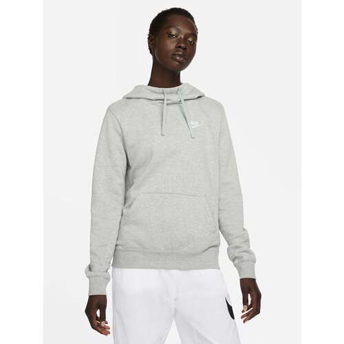 Nike Sweater majica siva melange / bijela Slike