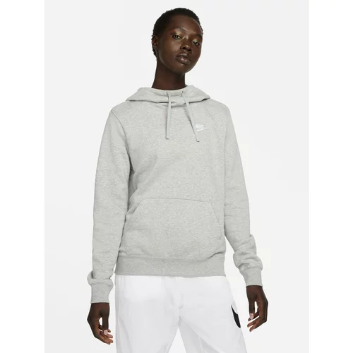 Nike Sweater majica siva melange / bijela