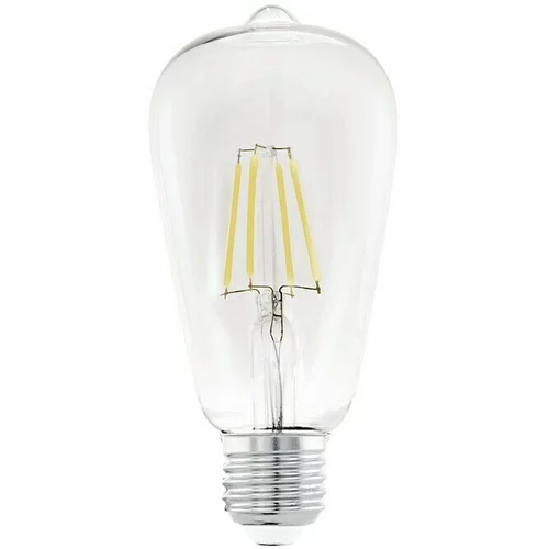 Eglo LED žarulja (E27, 7 W, Topla bijela, Bez prigušivanja, G95, Jasno / prozirno)