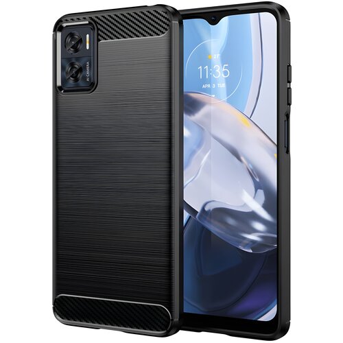 IZMAEL.eu Futrola Carbon Shield TPU za Motorola Moto E22/Moto E22i - Crna Cijene
