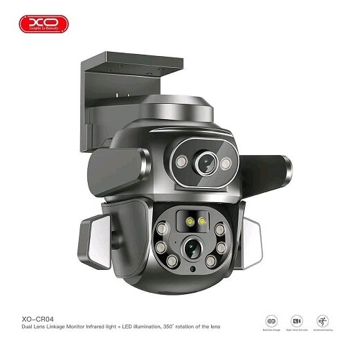 XO CR04 Robot 400W Pixel Dual Screen Outdoor Dome Kamera Cene