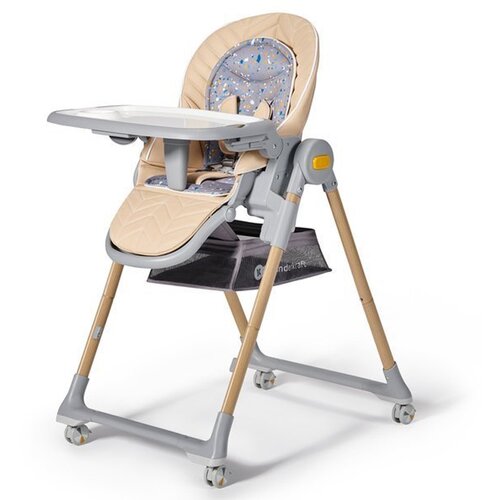Kinderkraft stolček za hranjenje lastree&amp;trade; wood Slike