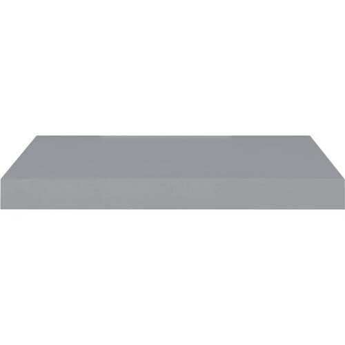 VidaXL plutajuće zidne police 4 kom sive 50 x 23 x 3,8 cm MDF Slike