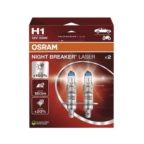  Žarnica OSRAM H1 55W 12V DUOBOX 2/1 Cene