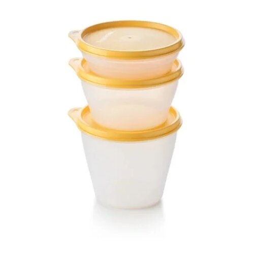 Tupperware Set višenamenskih posuda, 240ml + 500ml + 800ml, Narandžasti Cene