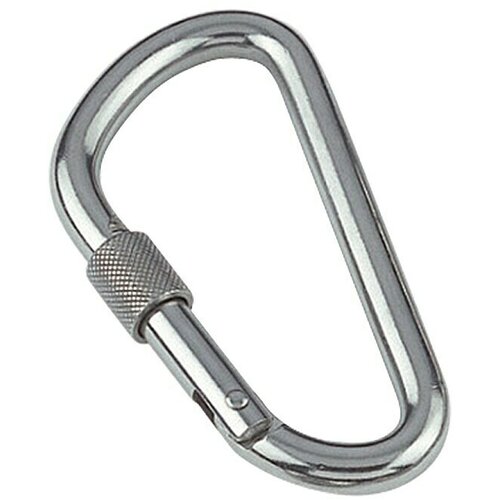  Karabiner (Ø x D: 10 x 115 mm, Maksimalno opterećenje: 1.200 kg, Plemeniti čelik, A4) Cijene