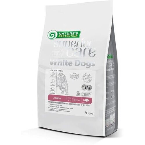 Nature's Protection Hrana za pse Junior White Fish, 10kg Cene