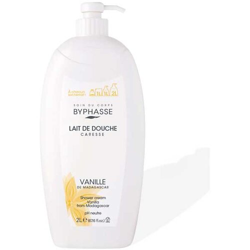 Byphasse biphasse gel za tuširanje vanila fover 2L pump Slike