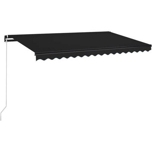  Tenda na ručno uvlačenje 400 x 350 cm antracit Slike