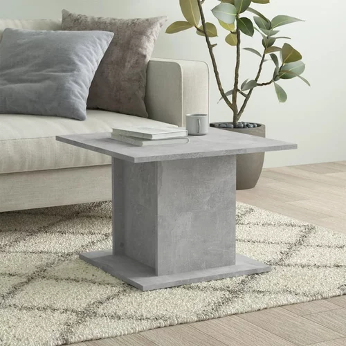  Stolić za kavu siva boja betona 55,5x55,5x40 cm od iverice