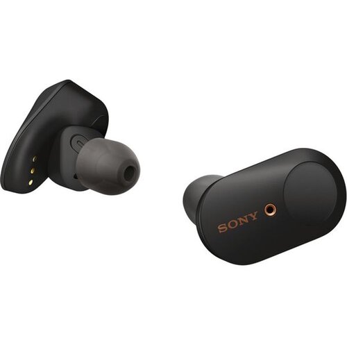 Sony brezžične slušalke s funkcijo odpravljanja hrupa WF1000XM3B črne Cene
