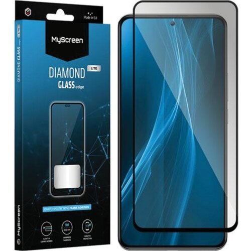 Myscreen protector MS DIAMOND GLASS EDGE FG ZA XIAOMI REDMI NOTE 12S ČRNO POLNO LEPILO, (21975819) Cene