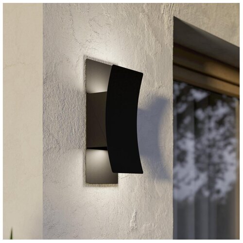 Eglo 902021 - LED spolja&scaron;nje zidno svetlo VERDOLINO 2xLED/4W/230V IP44 crna Cene