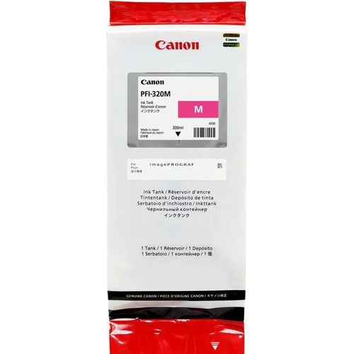  kartuša Canon PFI-320M rdeča/magenta - original