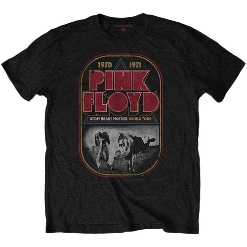 Pink Floyd Košulja Atom Heart Mother Tour Unisex Black 2XL