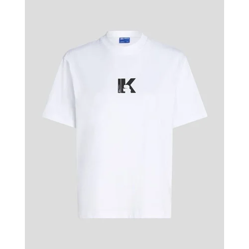 Karl Lagerfeld A1W17031 REG SS LOGO TEE Bijela