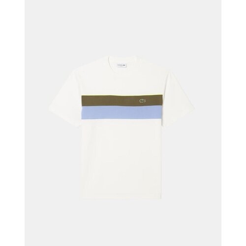 Lacoste Majice s kratkimi rokavi TH5890 Bela Slike