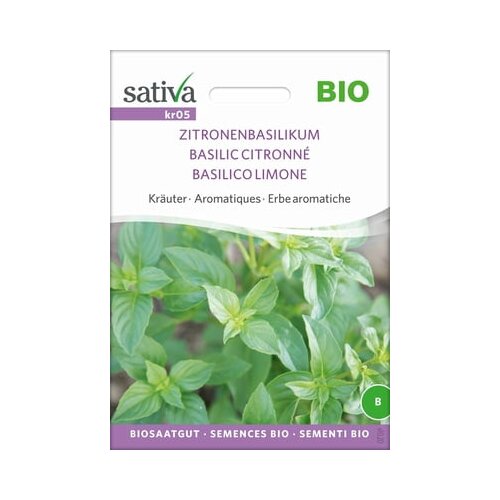 Sativa Bio zelišče "Citronska bazilika" Cene