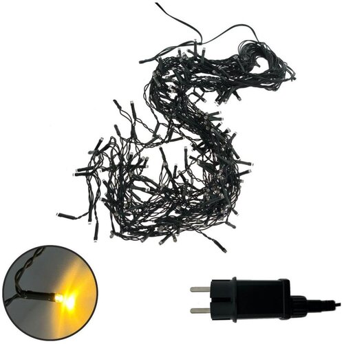  Spoljni LED niz 200xLED/230V 7,6 m IP44 crna Cene