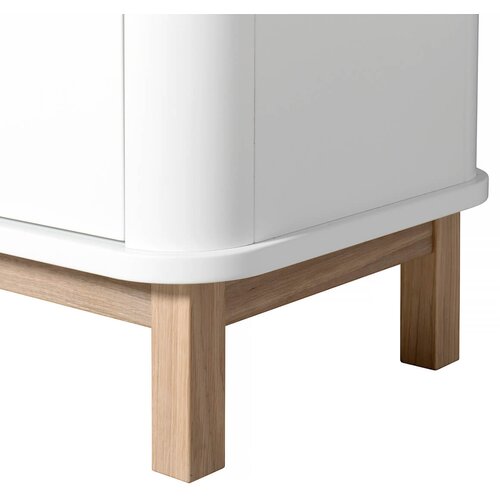 Oliver Furniture&amp;reg; trodelna komoda multi white/oak Slike