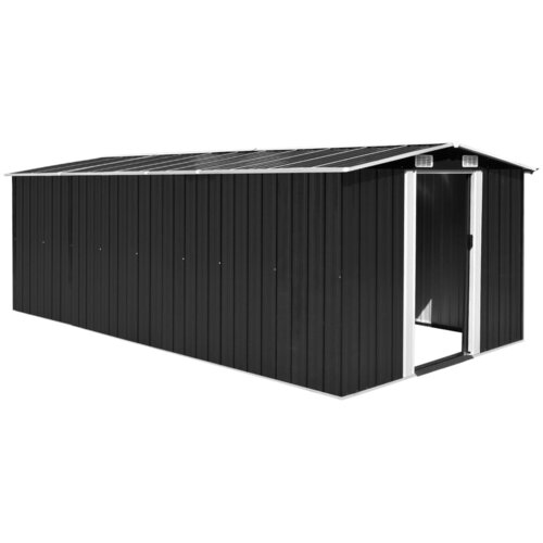 VidaXL Vrtna lopa 257x489x181 cm kovinska antracitna Slike
