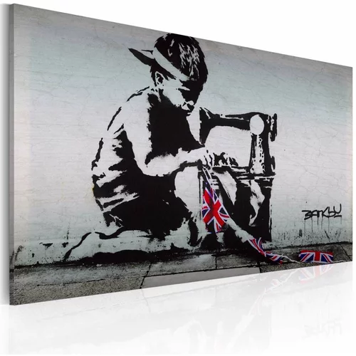  Slika - Union Jack Kid (Banksy) 60x40